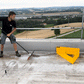 Flachdachreinigung / Wasserentfernung am Flachdach (Flachdach-Schieber + Flachdach-Schlucker). - Haidl Products