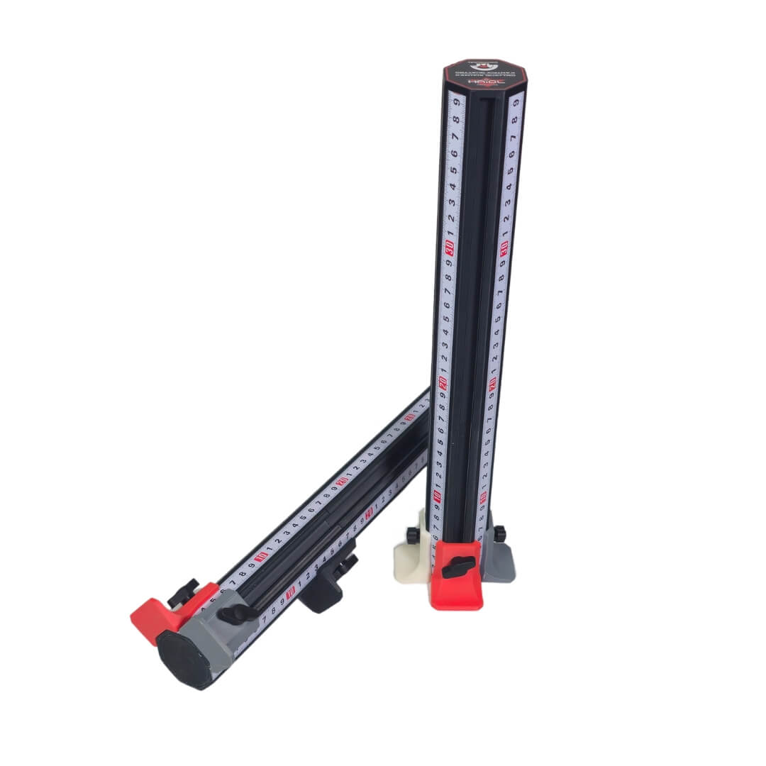 KantFix Quattro – Abkanthilfe für die Kantbank, 4 Maße, drehbar, 35cm - Haidl Products
