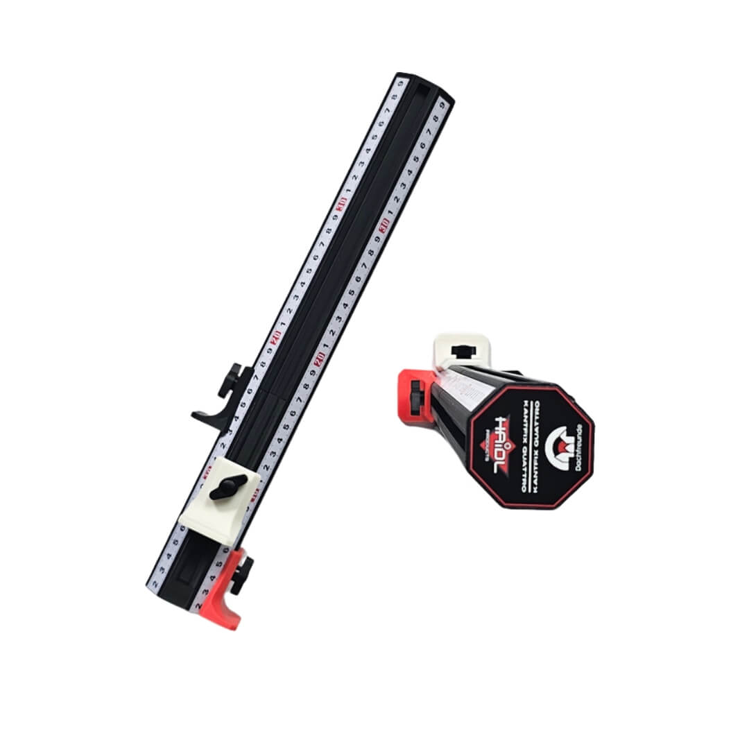 KantFix Quattro – Abkanthilfe für die Kantbank, 4 Maße, drehbar, 35cm - Haidl Products