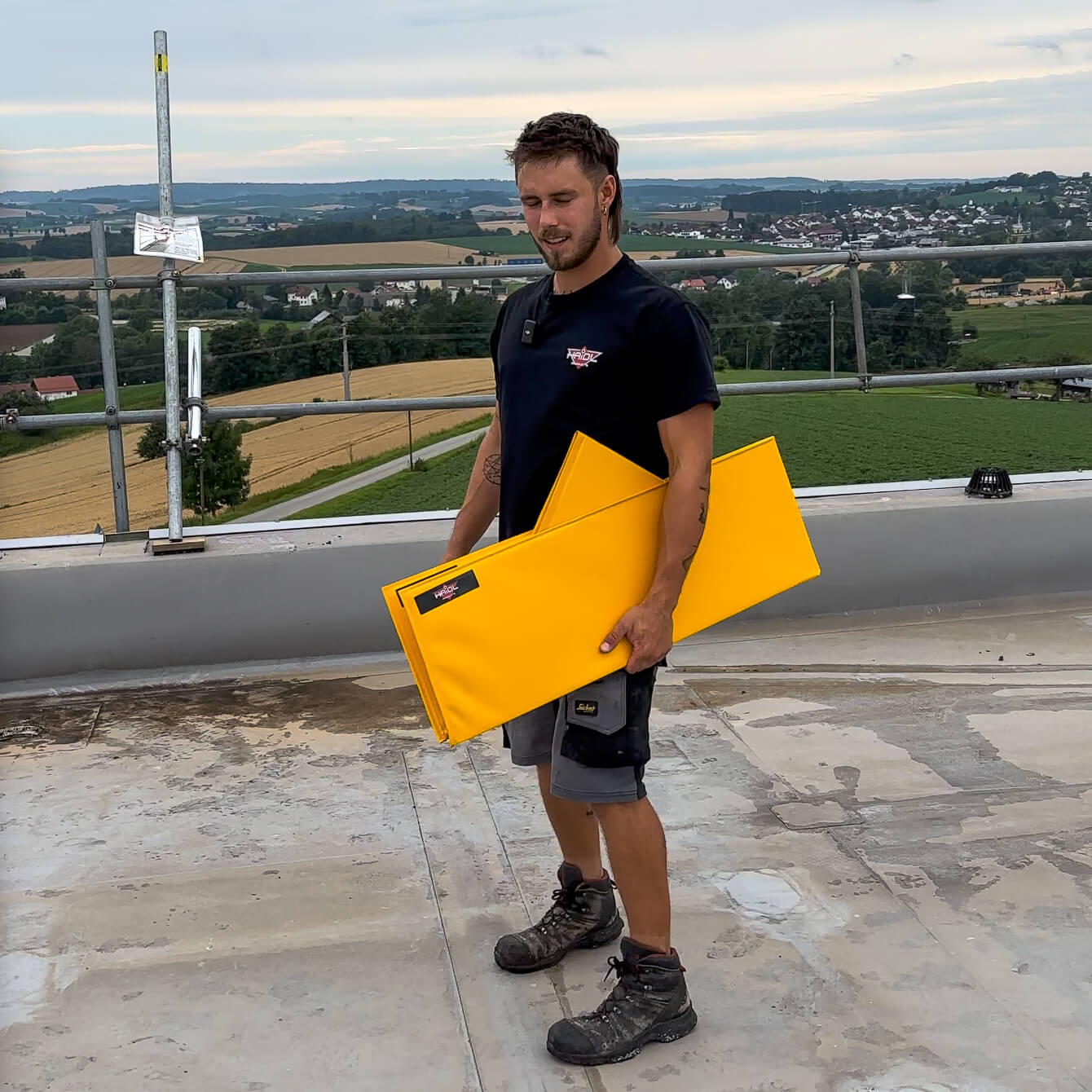 HAIDL Flachdach-Schlucker: zum effektiven Entfernen von Wasser auf dem Flachdach.