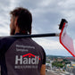 Flachdachreinigung / Wasserentfernung am Flachdach (Flachdach-Schieber + Flachdach-Schlucker). - Haidl Products
