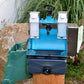 LAVESE® Mobiles Waschbecken PRO - Haidl Products-mobiles-Waschbecken-Baustellen-Waschbecken-für-Handwerker-Bauarbeiter-mit Frischwassertank-Outdoor-Waschbecken-mobil-mobile-Toilette-Hände-Waschen-auf-der-Baustelle-Sanitärlösung-bei Blackouts-autark-Spülbecken-Abwasserbehälter